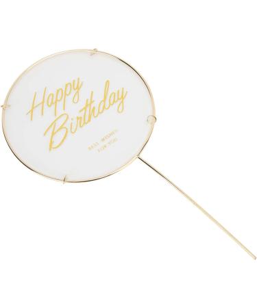 Cake Insert 3D Effect Butterfly Cake Topper Inedible for Birthday Party for Wedding (White) - Buy Online on GoSupps.com