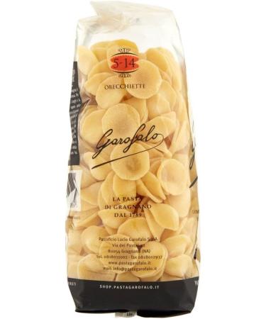  Italian Gourmet E.R. Garofalo Orecchiette No. 5-14 Pack of 10 Neapolitan durum wheat semolina with 500g of IGP pasta + 400g Italian Gourmet Polpa - Buy Online on GoSupps.com