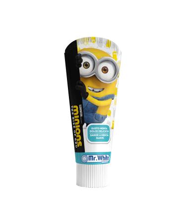 Minions Toothpaste for Children 75ml - with Fluoride - Simply Mint Flavor Toothpaste - Suitable from 3+ years