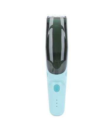Kids Hair Trimmer Cordless Baby Hair Cutting Kit Rechargeable Portable Hair Suction Multifunctional for Home (Green)