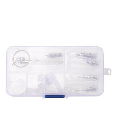 FRGMNT Optical Eyeglasses Repair Kit for Eyeglasses Tool Box Sunglasses Screws Nuts Nose Pads Assortment