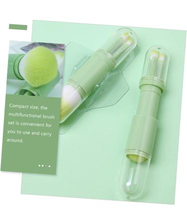 Angoily 5 Sets Telescopic Makeup Brush Convenient Makeup Tool Double Ended Makeup Brush Dresser Tool Girl Makeup Cosmetics Brush Eye Makeup Brush Eyebrow Beauty Tools Plastic Double Head - Buy Online on GoSupps.com