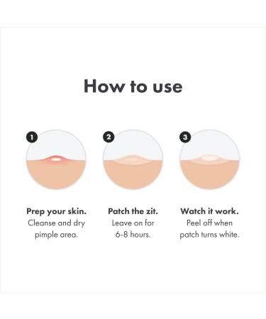 Guise Cosmetics Mighty Patch Original - Hydrocolloid Acne Pimple Patch (36 Count) - Buy Online on GoSupps.com