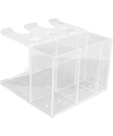 Acrylic Shaving Organizer - Sturdy Multipurpose Razor Holder Stand for Men | International Shipping - Buy Online on GoSupps.com