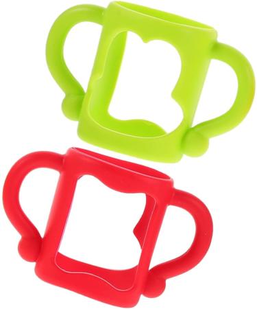 Toyvian 8 Pcs Silicone Bottle Handle Bottle Handles Bottle Handle Bottle Handles Newborn Bottle Handle Milk Bottle Handles Silicone 13.00X7.00X6.50CMx4pcs Assorted Colorx4pcs - Buy Online on GoSupps.com