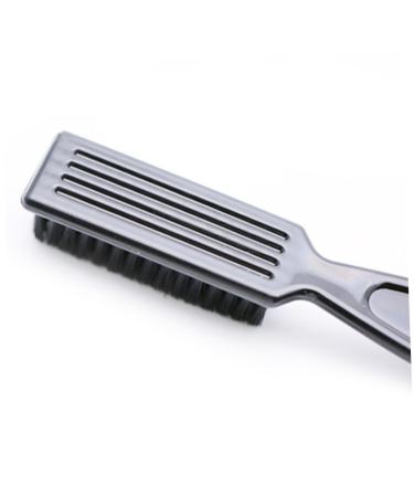 Doitool paddle brush 3st styling beard brass wild boar bristle rosa-colored ponytail extension beard brushing brush strap for adults comb man clean