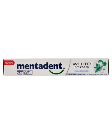 Buy Toothpaste White System Bicarbonate 75 ml | Effective Teeth Whitening & Fresh Breath | International Shipping Available - Buy Online on GoSupps.com