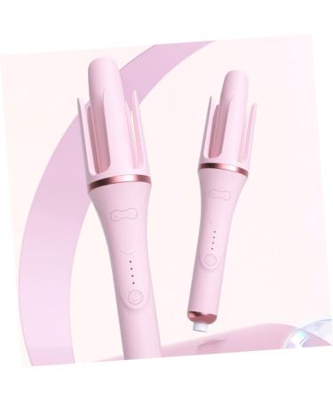 HAPINARY Fully Automatic Hair Curling Iron Curling Wand Tool Curler Pink Nylon - Buy Online on GoSupps.com