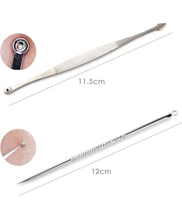 Acne Needle 7pcs Tool Black Spots Needles Pore Cleanser Vacum Comedone Pimple Blemish Extractor Beauty Tools (Color : 8PCS GJ5061) - Buy Online on GoSupps.com