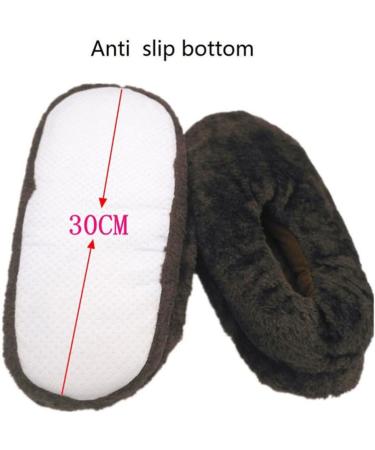 Hemoton USB Heated Foot Warmer Slippers - Electric Heating Shoes for Winter - Women Men Plush Feet Warmer - Buy Online on GoSupps.com