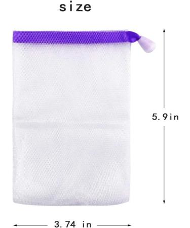 Invoda Handmade Soap Bubbles - Double-Layer Cord Striker & Foam Network for Body & Facial Cleaning (5 Pieces) - Eco-Friendly Bath Tools for Peeling & Refreshing Skin - Buy Online on GoSupps.com