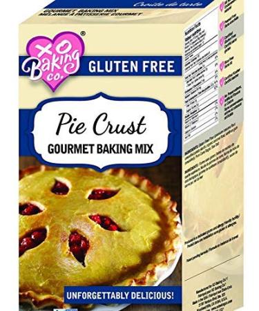 XO Gluten Free Pie Crust Gourmet Baking Mix - Flavorful Flaky Gluten Free Pie Crust - No Preservatives or Artificial Flavors (15.3 Ounce (Pack of 1))