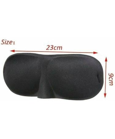 Travel 3D Eye Mask Sleep Soft Padded Shade Cover | Relaxing Blindfold for Restful Sleep | YeSbTx - Buy Online on GoSupps.com