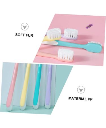 Seaesfoufu 4-Piece Soft Cotton Toothbrush Set - Portable Travel Toothbrushes for Adults - Ultimate Dental Care - Buy Online on GoSupps.com