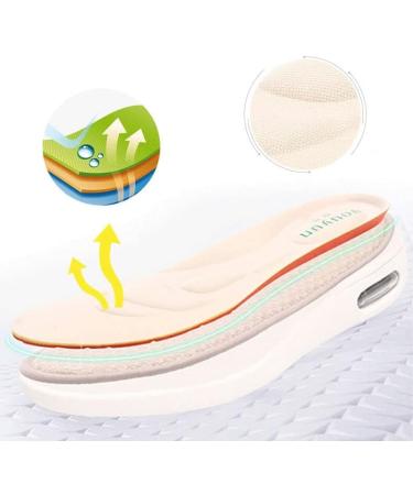 Men's Lightweight Anti-Slip Diabetic Slippers with Arch Support - Black - Buy Online on GoSupps.com