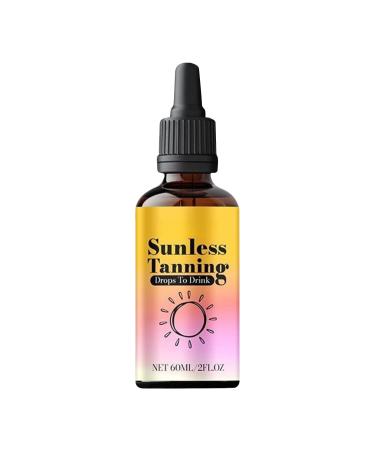 G n rique Sunless Tanning Drops Drinkable Tanning Supplements 60ml Natural-Looking Tan Hydrating & Nourishing Darken Body Sexy Skin Boost Convenient & Effective