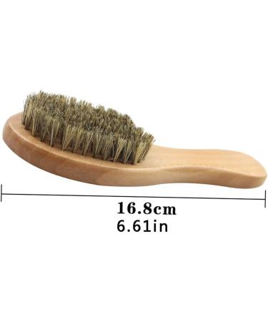 BbteK Combing Brush for Men and Women Shredded Hair Brush Bristles Beard Brush Shredded Hair Brush Hair Brush Wooden Comb Hair Comb Household Items Barber Comb Comb for Curly Hair Comb - Buy Online on GoSupps.com