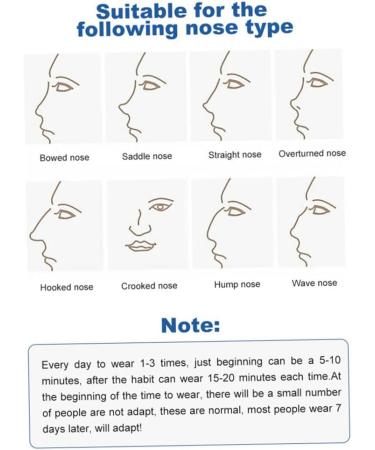 Nose Up Lifting Clips | Painless Silicone Nose Shaper for Women | International Shipping Available - Buy Online on GoSupps.com