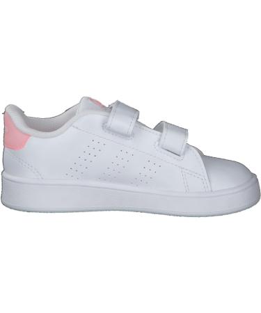 adidas Kids Advantage Cf I Sneaker - Child 8 UK - Ftwr White/ Acid Red - Buy Online on GoSupps.com