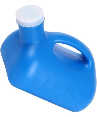 Pee Bottle Male Portable Urinal Pee Bottle Male Portable Urinal 3000MLLargeMaleUrinalPortableScrewCapPotMouthNoOdorMensPottyPeeBottleCollectorTravelToilet Onecolor
