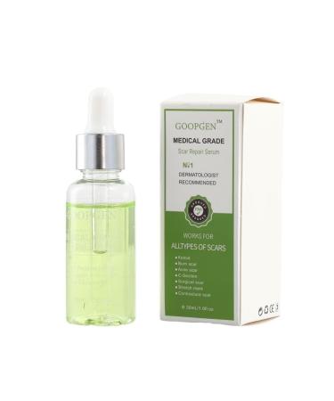 GOOPGEN Advanced Scar Repair Serum for All Types Scars Especially Acne Stretch Scars Marks 30ml and Surgical Scars