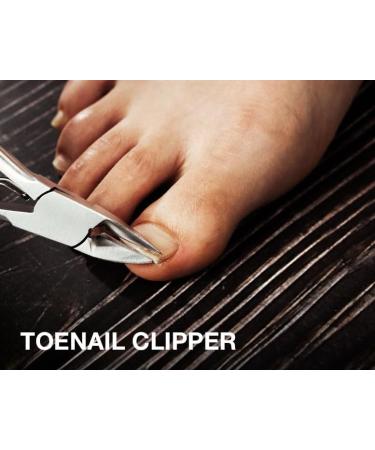 Suvorna 4.5" Cuticle Remover - Nail Clippers for Thick Nails Toe Nail Clippers for Thick Nails Back Lock Cuticle Cutter for Babies Men Women - Cuticle Trimmer Cuticle Nipper and Nail Cutter. - Buy Online on GoSupps.com
