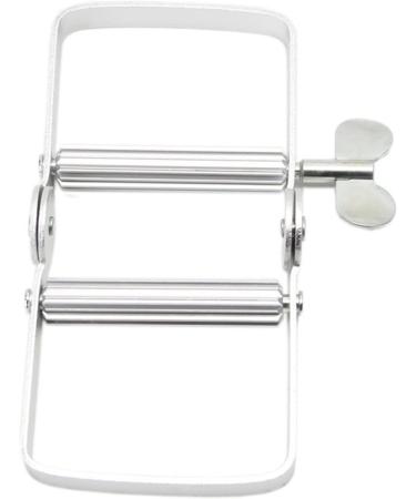 Toothpaste Dispenser Aluminum Home Bathroom Tube Rolling Holder Squeezer/Toothpaste Dispenser Tube Push Squeezer Bathroom Home (Color : Silver) - Buy Online on GoSupps.com