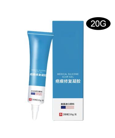 Scar Removal Gel Scar Cream Gel - 20g Tasteless Full Body Removal Gel Non-Greasy Scar Repair Cream for Old Scars - Buy Online on GoSupps.com