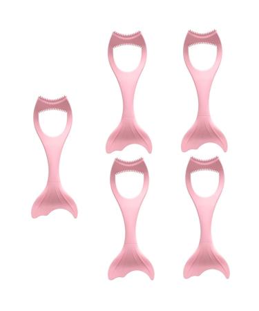 Didiseaon 5pcs Eyeliner Auxiliary Artifact Eyeshadow Lash Tools for Eyelash Extensions Eyeliner Makeup Aid 15X4.5CMx5pcs Pinkx5pcs