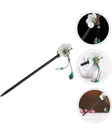 SOLUSTRE 1pc Antique Headdress Hairpin Girl Hair Accessories Hair Accessories Hair Chopsticks Retro Hair Fork Hair Jewels for Women Hair Sticks for Women Vintage Miss Wood Jiangnan - Buy Online on GoSupps.com