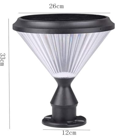 Courtyard Light Column Headlight Garden Light Outdoor Garden Column Light Garden Lawn Solar Street Light Villa Wall Waterproof Light - Buy Online on GoSupps.com