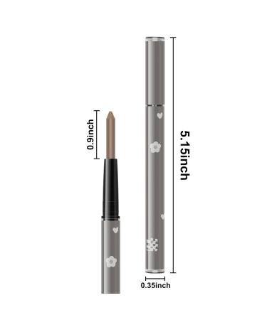 Matte Eyeshadow Pencil Crayon - Waterproof Cream Eye Shadow Stick for Women | Smudge-Proof 3D Eye Makeup 03 - Buy Online on GoSupps.com