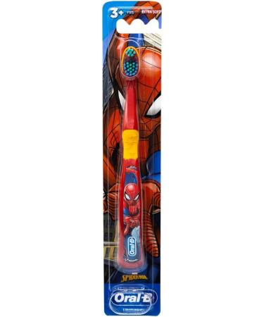 Oral-B Marvel Spider-Man Toothbrush & Crest Kids Toothpaste Set | Extra Soft Bristles | Cavity Protection | 3+ YRS | Fun Characters | Pack of 3 - Buy Online on GoSupps.com