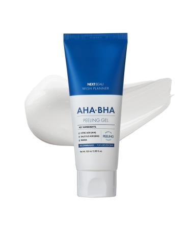 Wish Planner AHA/BHA Peeling Gel 3.38 fl.Oz / 100ml AHA/BHA Moist Peeling Gel Mild Peeling Gel Gel Type Peeling Gel Daily Exfoliating Gel