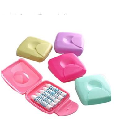 Mini Tampons Case Tampons Storage Case Women Sanitary Tampons Case Holder First Period Bag Random Color