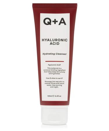Q+A Hyaluronic Acid Hydrating Cleanser uses Gentle and Smoothing Cleansing Agents which only Boost your Skin s Moisturisation (125ml)