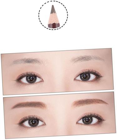 Beatifufu 2pcs Makeup Eyebrow Pencils Long Lasting Eyebrow Pencils Eyebrow Pencil Brush Double Head Eyebrow Pencil 1 count (Pack of 1) As Shown - Buy Online on GoSupps.com