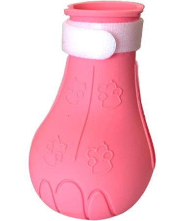 Buy 4-Piece Silicone Anti-Scratch Cat Shoes & Nail Gloves - Pink Perfect Claw Covers for Cats! - Buy Online on GoSupps.com