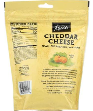 Reese Cheddar Cheese 6-Oz (Pack of 12) | Premium Quality, Great Taste - Buy Online on GoSupps.com