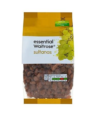 Waitrose Sultanas Essential 500g