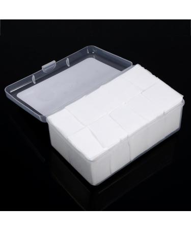 1000PCS Cotton Cosmetic Cleaning Pads - Soft Makeup Removal & Skin Care with Storage Box | International Shipping Available - Buy Online on GoSupps.com