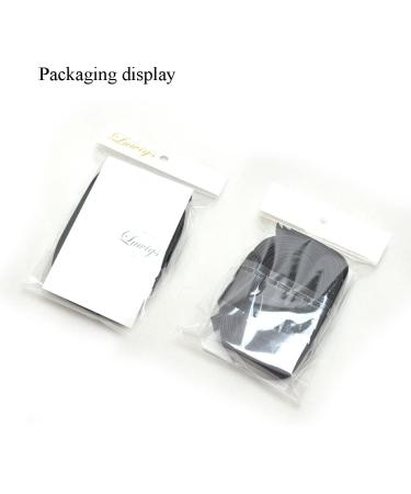 Luwigs Black Elastic Bands for Wigs/Lace Frontal/Closure 2.5cm Width - 6pcs Pack - Buy Online on GoSupps.com