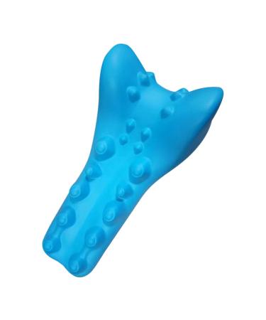 Amagogo Neck and Shoulder Relaxer Cervical Traction Device Easy to Clean Cervical Spine Alignment Chiropractic Pillow for House Floor