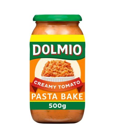 My Africa Store Dolmio Pasta Bake Creamy Tomato Pasta Sauce 500g 1 Count (Pack of 1)