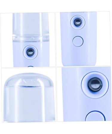 LIFKOME 1pc Sprayer Plastic Charging Steamer Durable Facial Beauty Nano Multi-function Handy Humidifier 14.5X4CM Blue - Buy Online on GoSupps.com