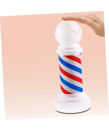 Abaodam Signs Hair Salon Pole Luminous Barber Sign Barber Light Decorative Lights Shop Sign To Rotate Small - Buy Online on GoSupps.com