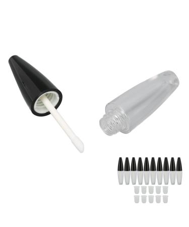 Lipgloss Tubes 12ml Transparent Empty Lip Gloss Tubes for Home for Travel