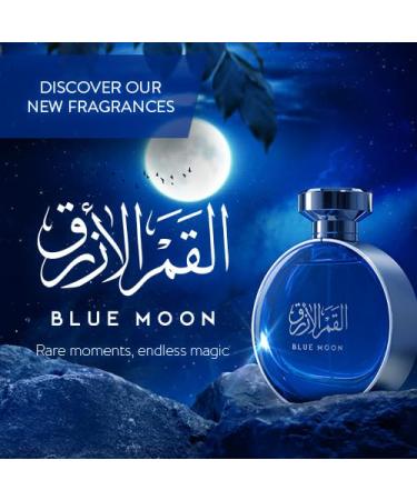 Arabian Oud BLUE MOON 100 ml | Eau de Parfum Unisex | Clove Orris oil and Incense | Floriental Scent. - Buy Online on GoSupps.com