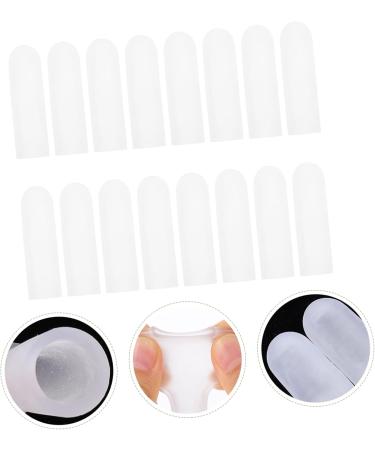 FRCOLOR 8 Pairs Finger Protectors - Cut Resistant Finger Sleeves for Protection | Durable Finger Covers - 5x1.5cm - Buy Online on GoSupps.com