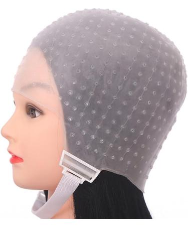 Bonnet de Coiffure de Salon Silicone 2 Pi ces Taille Unique Aiguilles pour Coloration des Cheveux Accessoire Professionnel pour Teinture Pr cise et M ches Faciles - Buy Online on GoSupps.com